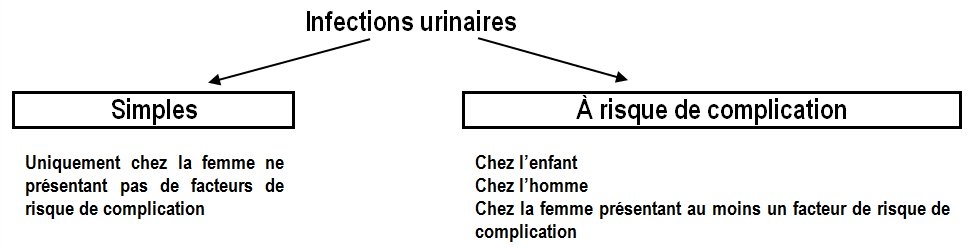 infections urinaires simples ou compliquées