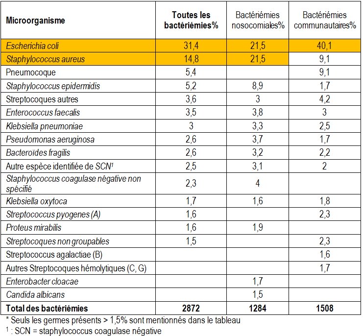 bactériémies