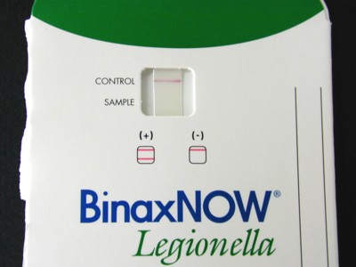 binax now legionella pneumophila